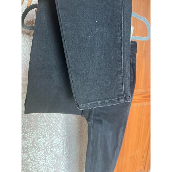 Paige Denim Black Stretch High Rise Ankle Skinny Jeans - Picture 4 of 8